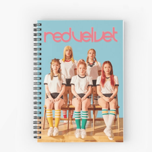 Red Velvet Russian Roulette Notebook For Reveluv Fans - Kpop Store Pakistan