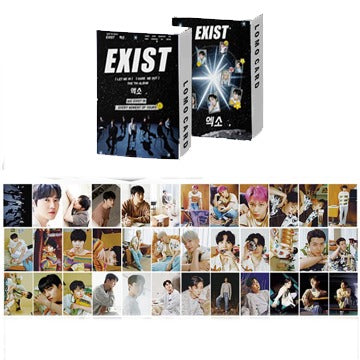 EXO Photo Cards Korean Band Lomo Cards ( Pack Of 36 )