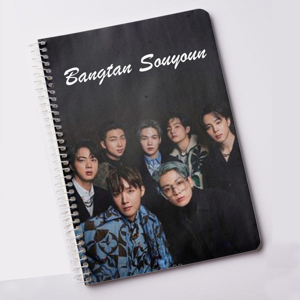 BTS Group Notebook Bangtan Souyoun For Army Fans