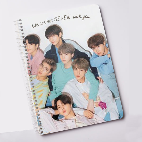 BTS Seven Members Notebook For Army Kpop Fans BT21