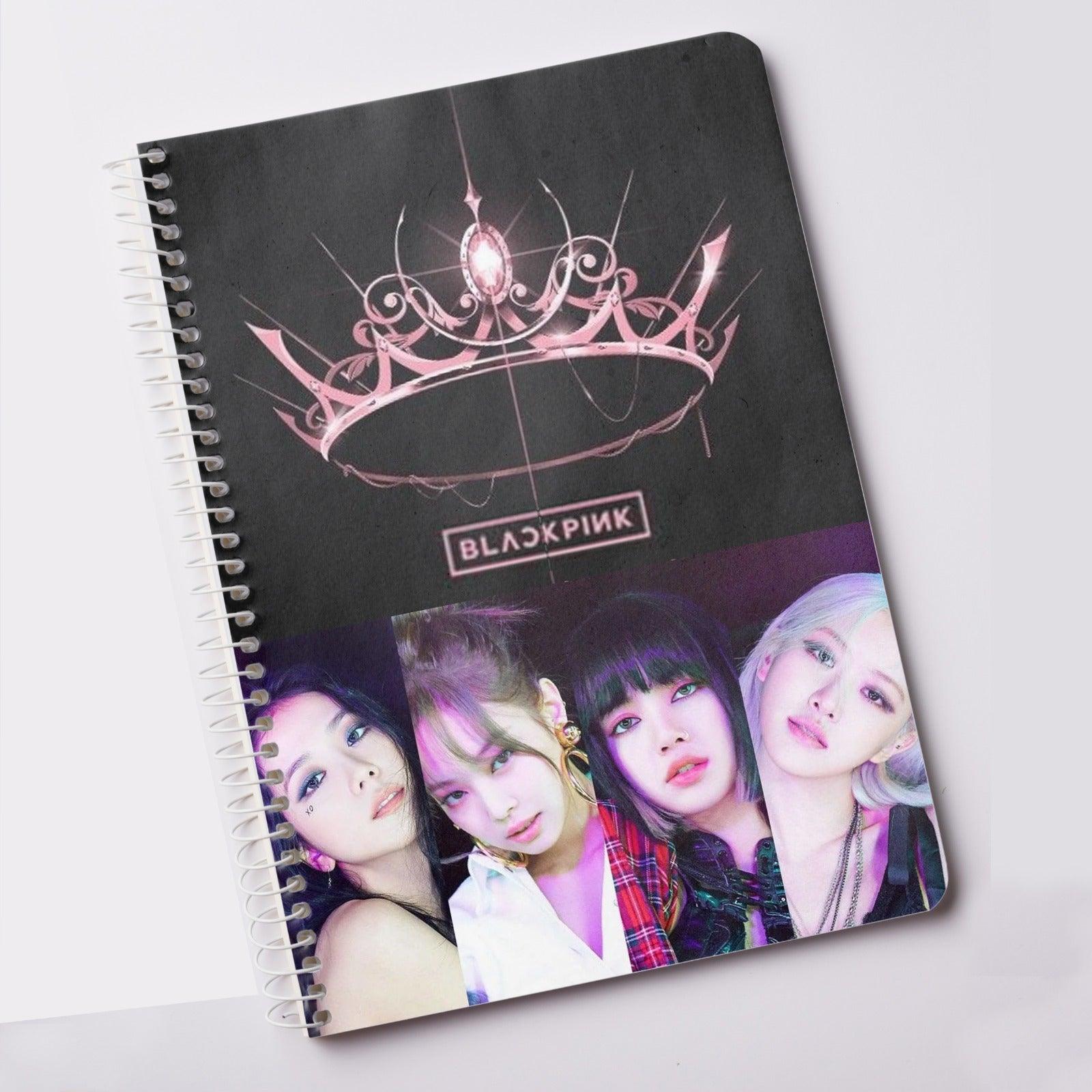 BlackPink Crown Notebook For Blink Kpop Fans - Kpop Store Pakistan