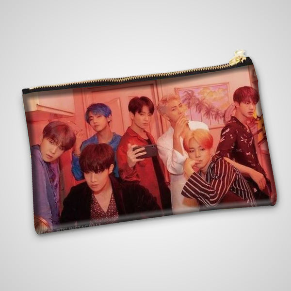 Bts Group Kpop Band Pouch For Bts Army Fans