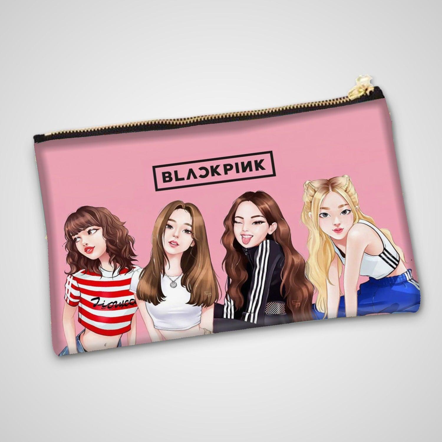 Blackpink Girls Group Pouch For Blink Fans - Kpop Store Pakistan