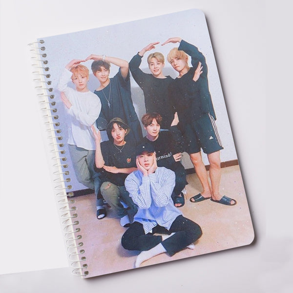 BTS OT7 Picture Notebook For Army Fans Girls And Boys