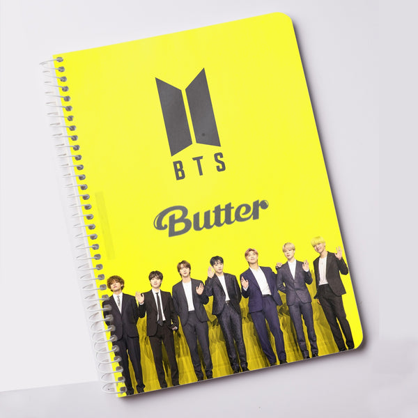BTS Butter Boys Group Notebook For Bt21 Fans