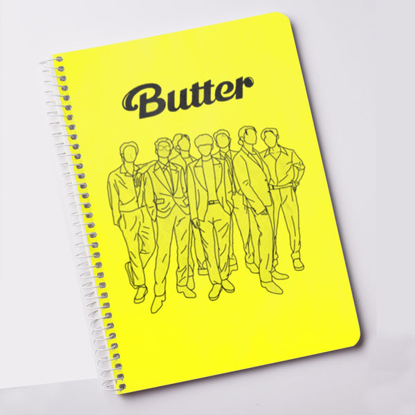 Butter BTS Boys Sketch Notebook For Army Fans