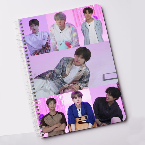 BTS Members Picture Notebook For Army Fans