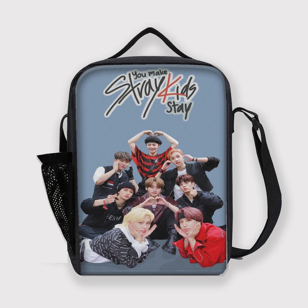 Stray Kids Lunch Bag for Daily Use You Make Theme for Men and Women