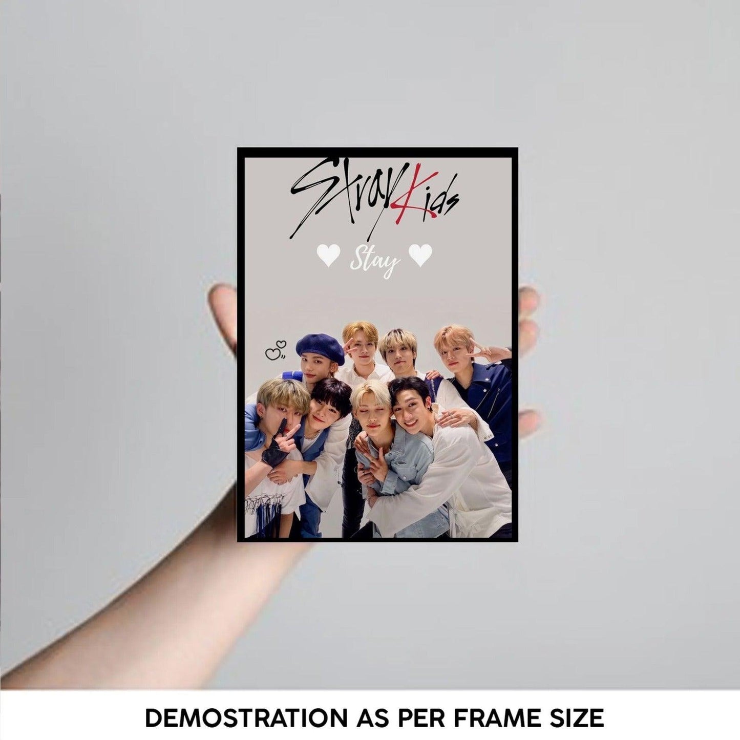 Stray Kids Photo Frame STAY Group for Boys and Girls Fans Room Decoration - Kpop Store Pakistan