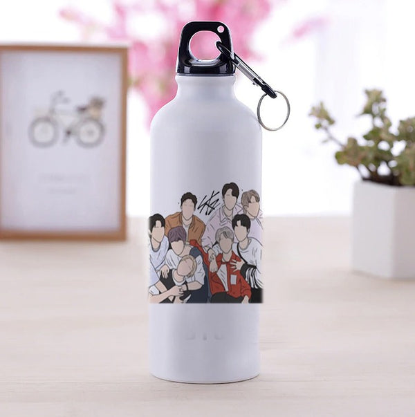 Cute Stray Kids Water Bottle Stainless Steel For School Boys And Girls
