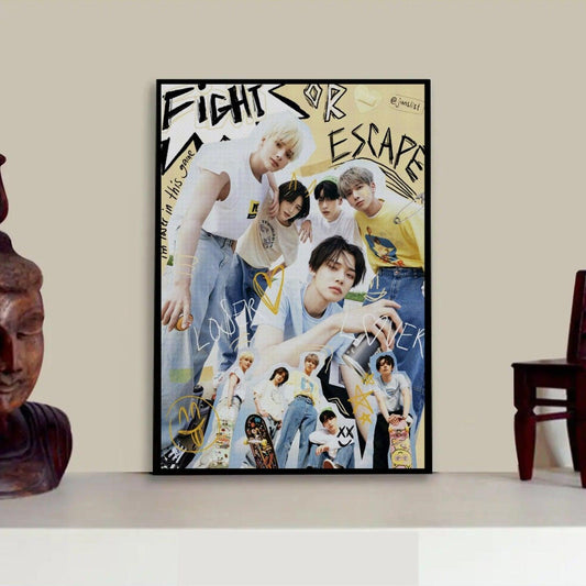 Stray Kids Photo Frame Fight Or Escape for STAY Fans - Kpop Store Pakistan