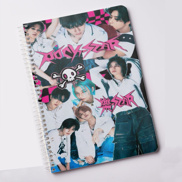Stray Kids Rockstar Notebook For Kpop Fans