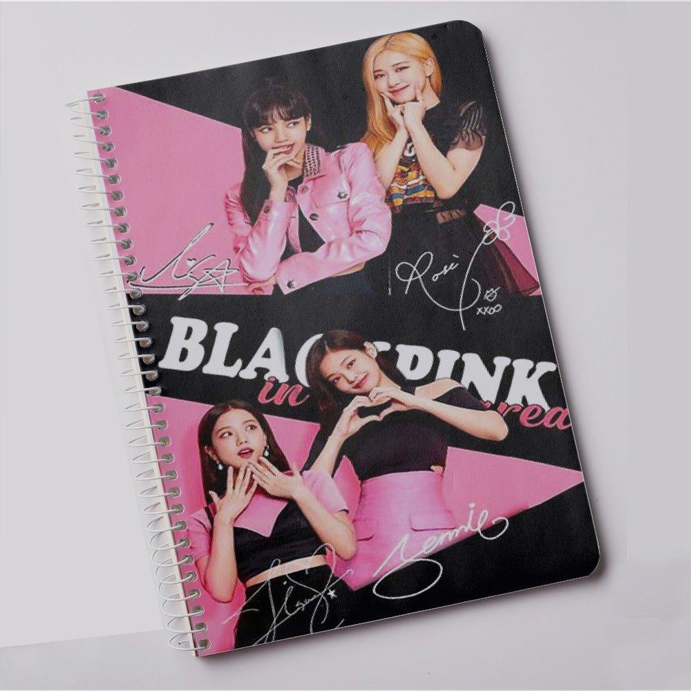 BLACKPINK Notebook Cute Girls Stylish Notepad For Fans (A5) - Kpop Store Pakistan