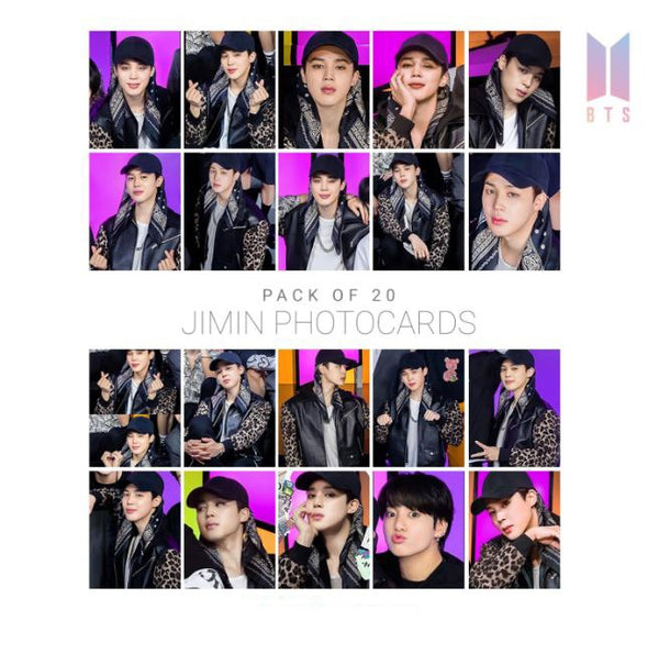 Bts Jimin PhotoCards For Kpop Army Fans (Pack Of 20)