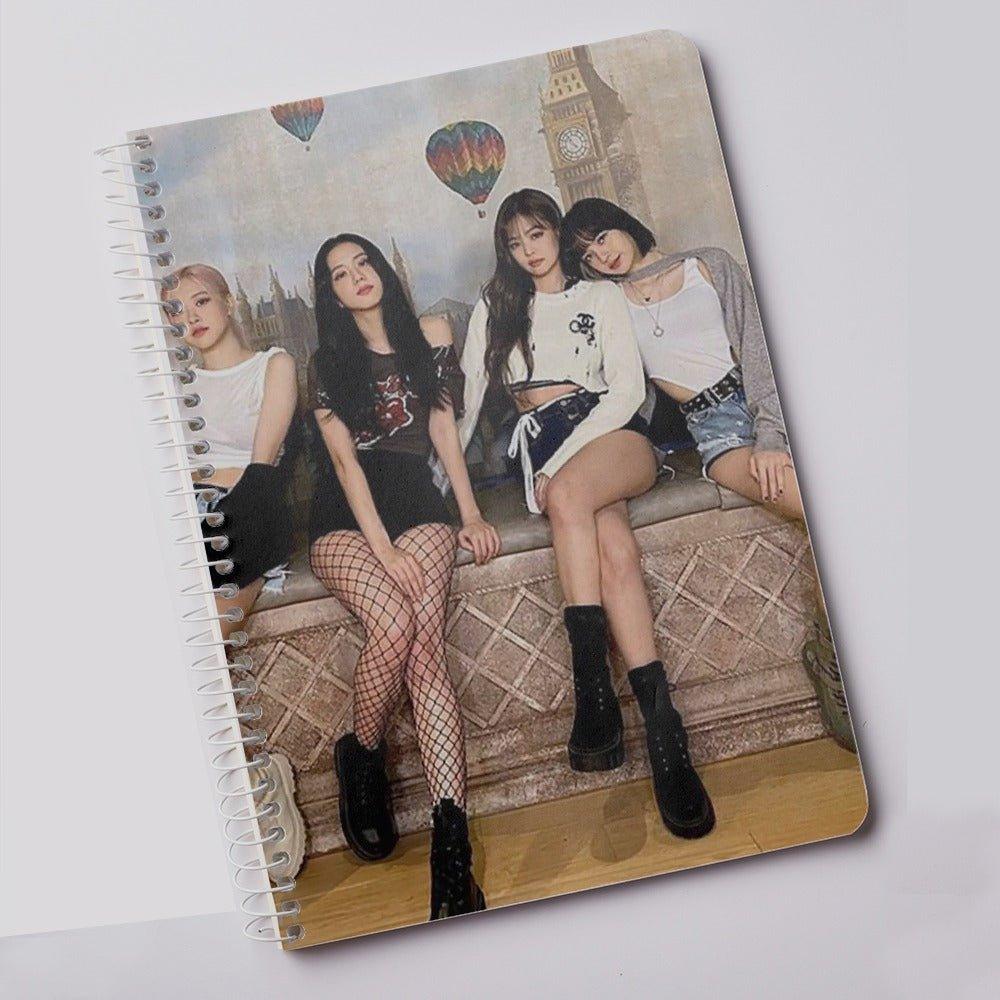 Kpop Blackpink Notebook For School Blink Army Fans Girls Digital Printed Notepad - Kpop Store Pakistan