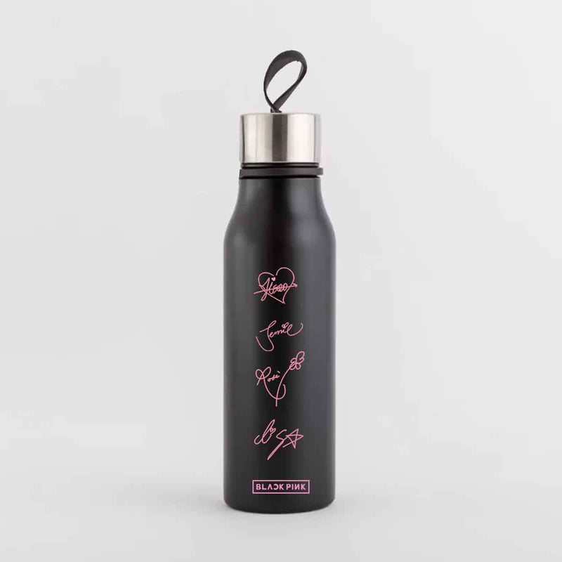 blackpink sign water bottle