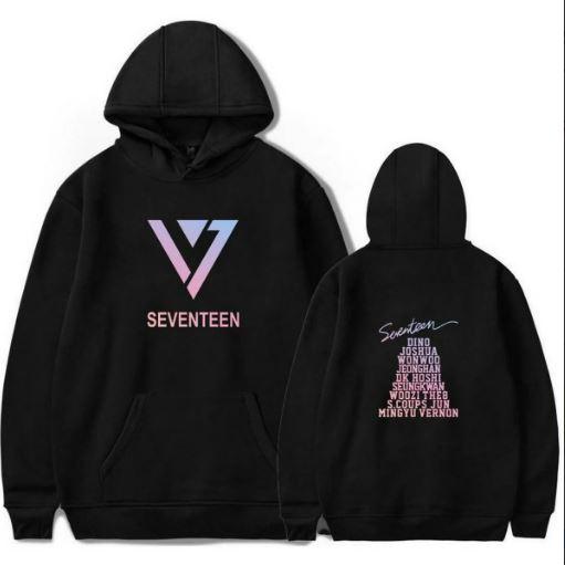 Seventeen Hoodie For Kpop Fans - Kpop Store Pakistan