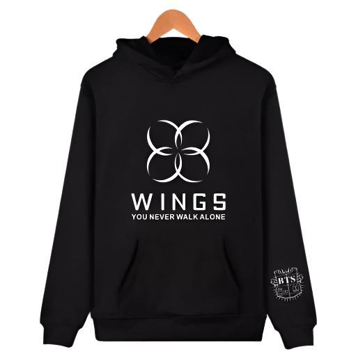 BTS Wings Hoodie For Kpop Fans - Kpop Store Pakistan