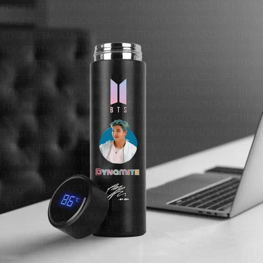 Bts RM Led Water Bottle For Kpop Fans - Kpop Store Pakistan