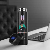 bts jhope led water bottle