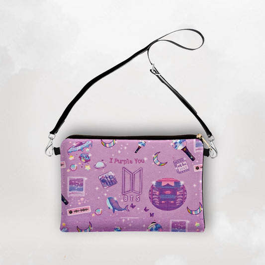 I Purple You Shoulder Bag For Bts Army Fans - Kpop Store Pakistan