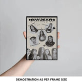 New Jeans Picture Frame Attention Album Digital Printed