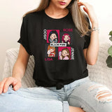 Whimsical Blackpink T-Shirt For K-pop Blink Fans (Digital Printed Tee)