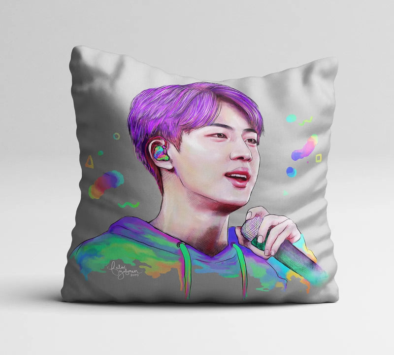 bts jin comfort cushion