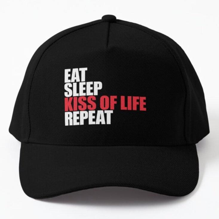 Sleep Repeat Cap For K-pop Kissy Fans - Kpop Store Pakistan