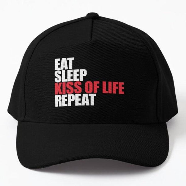 Sleep Repeat Cap For K-pop Kissy Fans