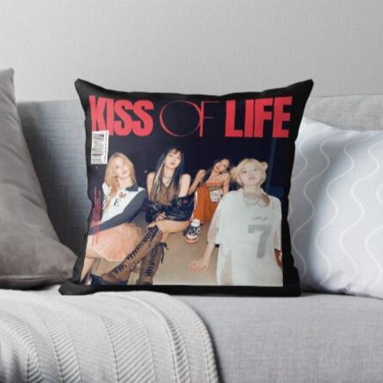 Kiss Of Life Cushion For K-pop Fans - Kpop Store Pakistan