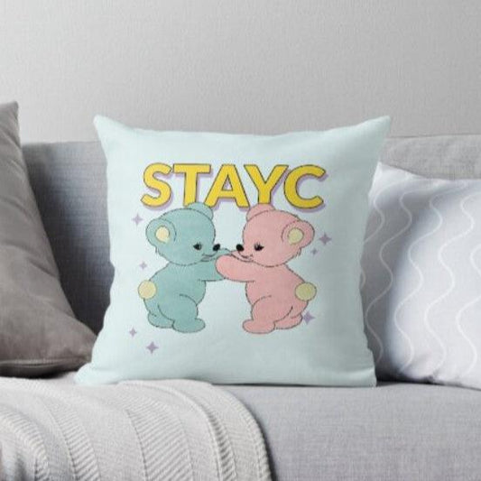 Stayc Cozy Cushion For K-pop Fans - Kpop Store Pakistan