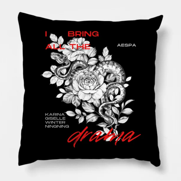 Aespa Drama Cushion For K-pop Girls Fans