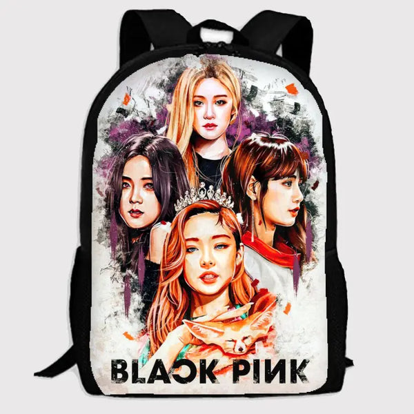 Blackpink Backpack for Blink Boys and Girls Kpop Army
