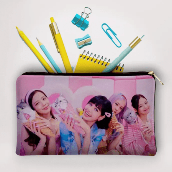 Blink Squad Zipper Pouch For Blackpink Fans - Kpop Store Pakistan