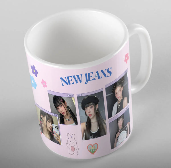 New Jeans Girls Gang Mug For Kpop Bunnies Fans