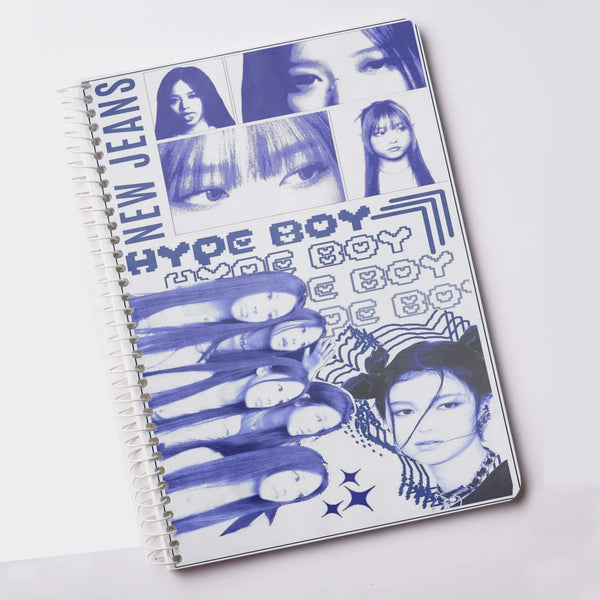 Hype Boy  Notebook For New Jeans Fans