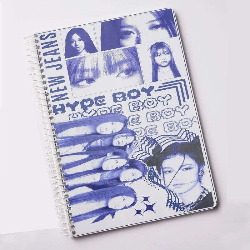 Hype Boy  Notebook For New Jeans Fans