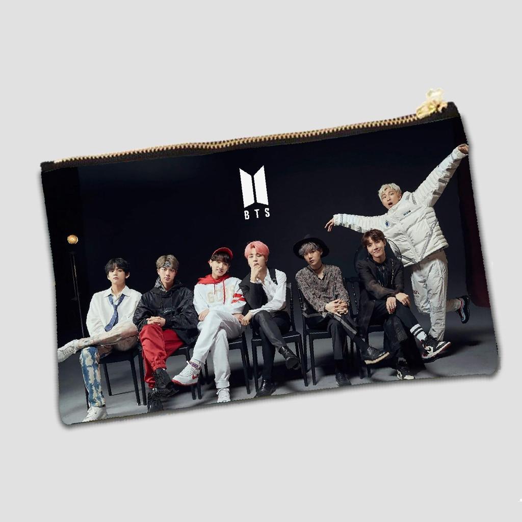 BTS Pouch for Army Multipurpose Kpop Fashion (Digital Printed) - Kpop Store Pakistan