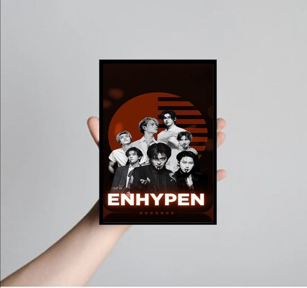 K-pop Enhypen Picture Frame