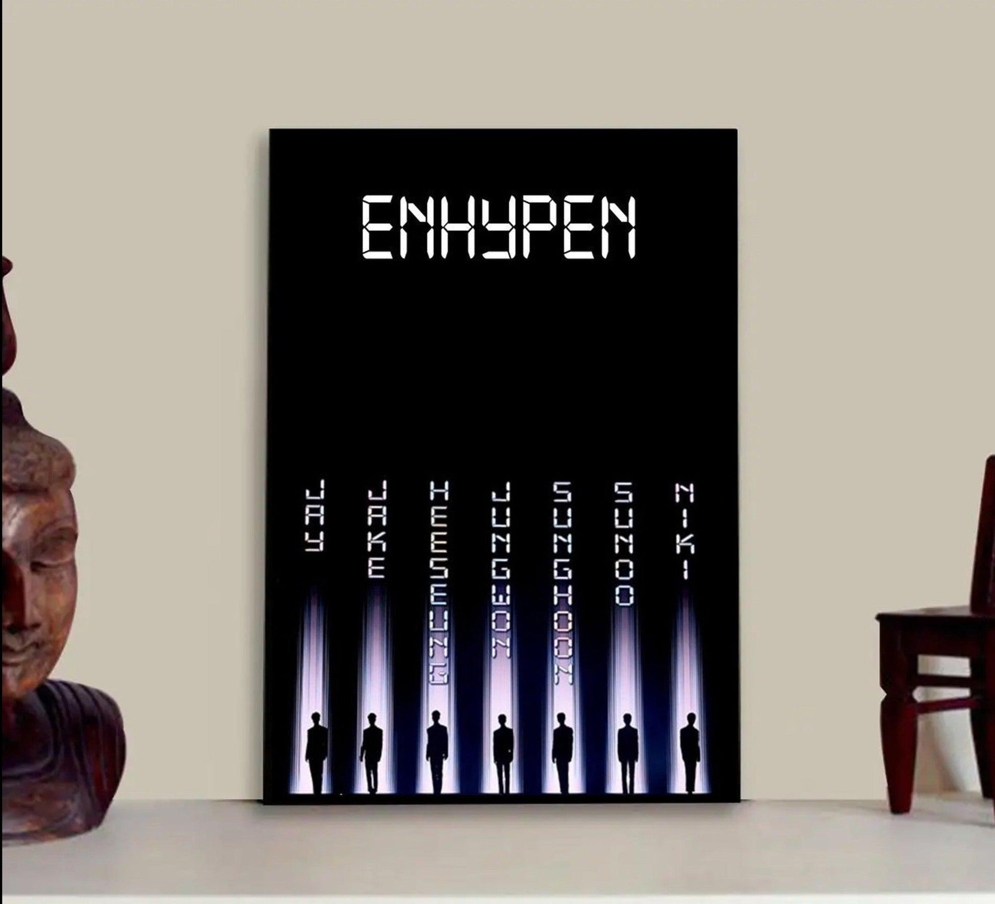 Enypen Boys Group Picture Frame - Kpop Store Pakistan