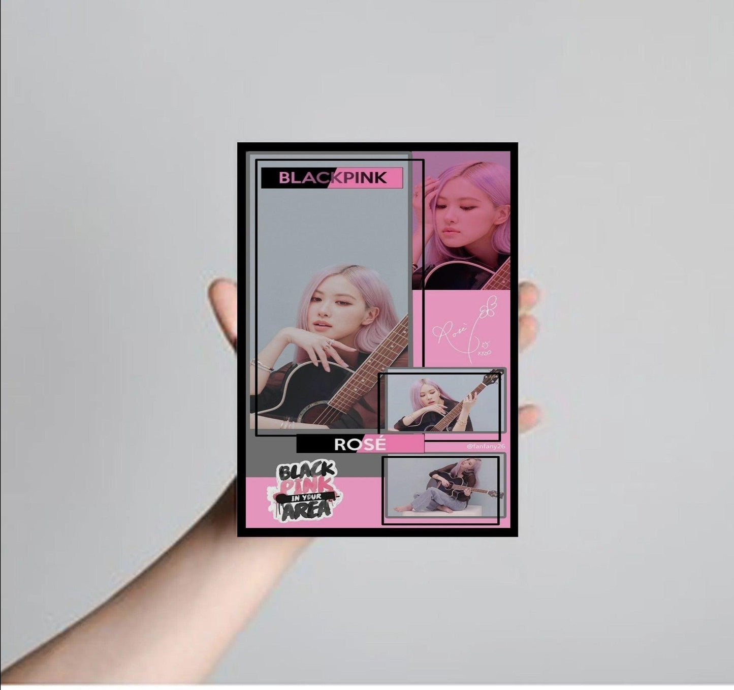 Blackpink Rose Picture Frame - Kpop Store Pakistan