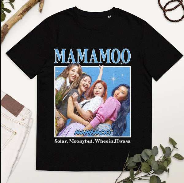 Mamamoo Graphic Tees for Men and Women, Mamamoo Kpop Vintage Unisex T-Shirt, Mamamoo Fan's Gifts, Korean Fashion