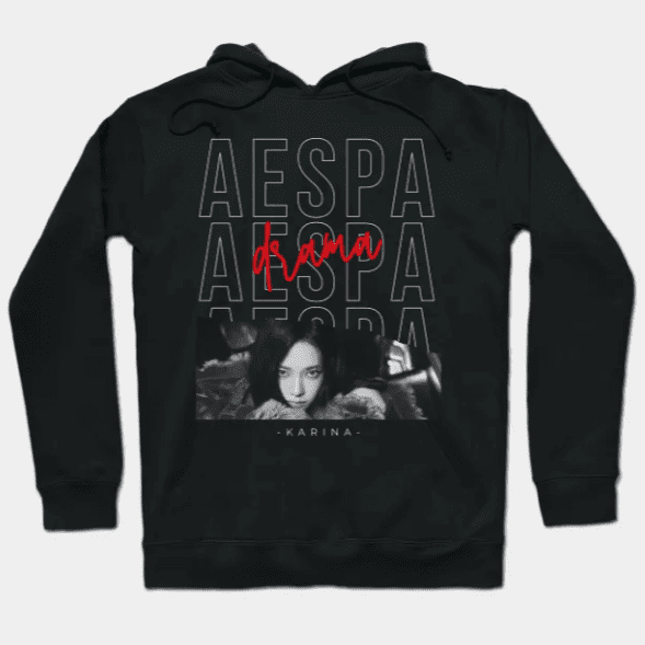 Karina Hoodie For K-pop Aespa Fans - Kpop Store Pakistan