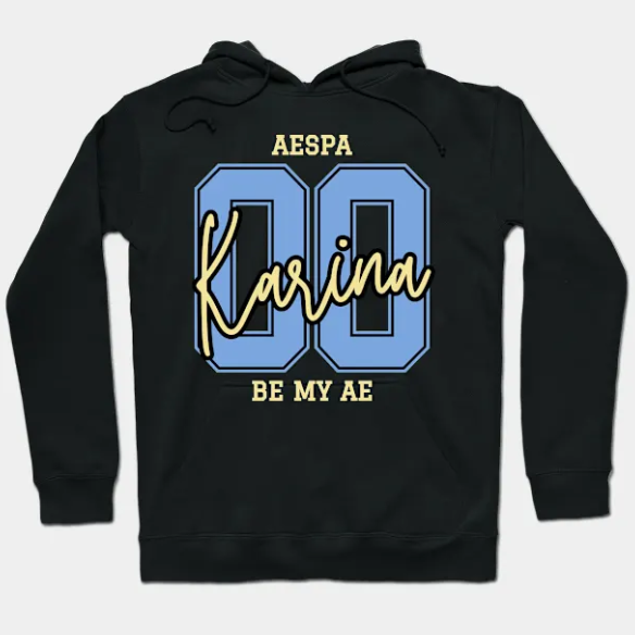 Karina Vibe Hoodie For K-pop Aespa Fans