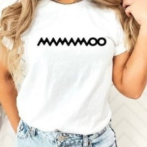 Mamamoo Logo Shirt,Mamamoo Shirt,Moomoo Friend Gift,Kpop Merch Shirt