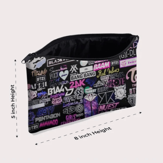 Kpop Idol Pouch For Korean Stars Fan - Kpop Store Pakistan