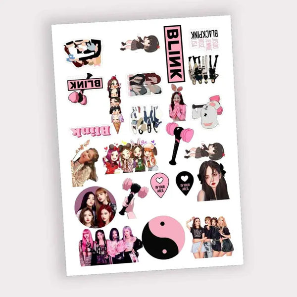 Blackpink Stickers for Blink Boys and Girls Army Uncut