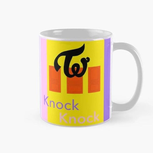 Knock Twice Mug For K-pop Fans - Kpop Store Pakistan