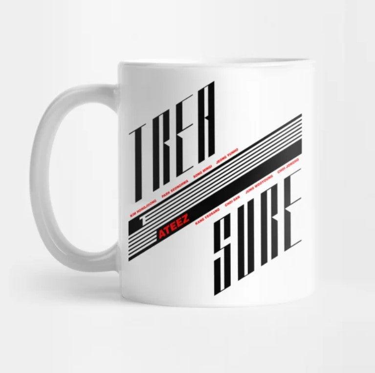 Ateez Treasure Mug For Kpop Fans - Kpop Store Pakistan